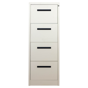 NEW YOURI FILLING CABINET 4 DRAWER 46x62x133 WHITE