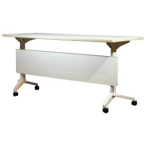 LEBEN FOLDING TRAINING TABLE 160X60X75 DARK WALNUT/DARK GREY