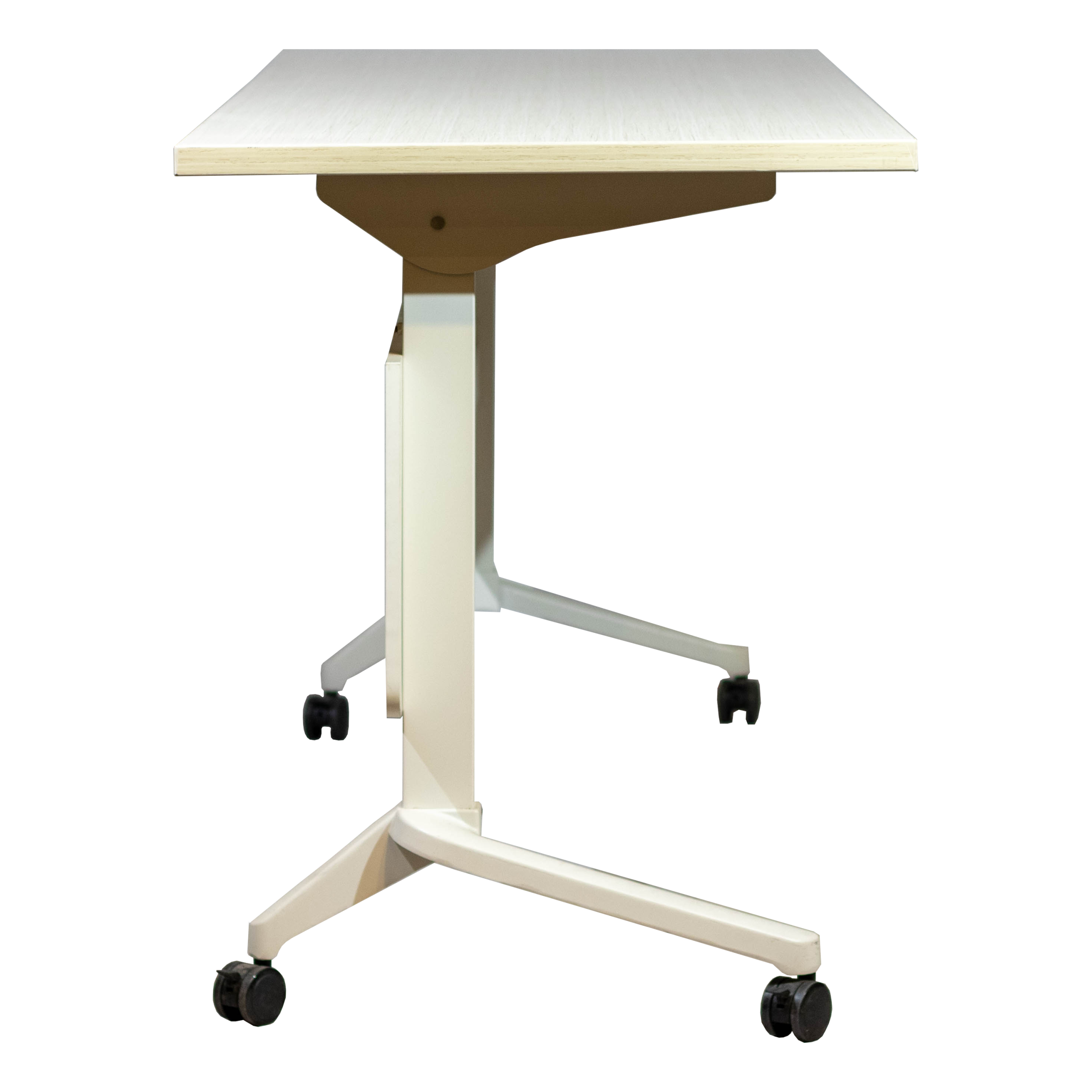 LEBEN FOLDING TRAINING TABLE 160X60X75 DARK WALNUT/DARK GREY - Gambar 2
