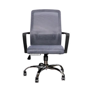 ENVER LOW CHAIR 62x62x101-111 CH70B GREY/BLACK