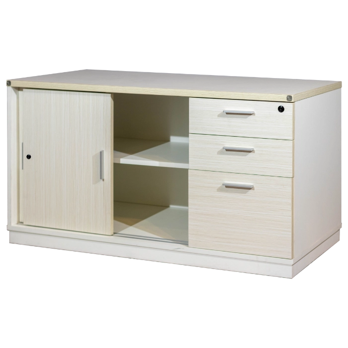 LEBEN RETURN DESK 1205 MOCHA OAK (U/2) - Gambar 2