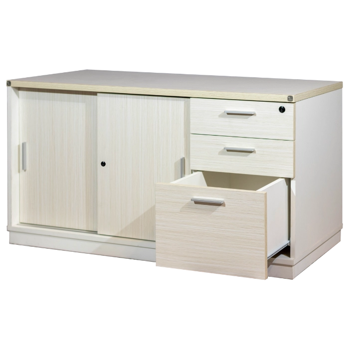 LEBEN RETURN DESK 1205 MOCHA OAK (U/2) - Gambar 3
