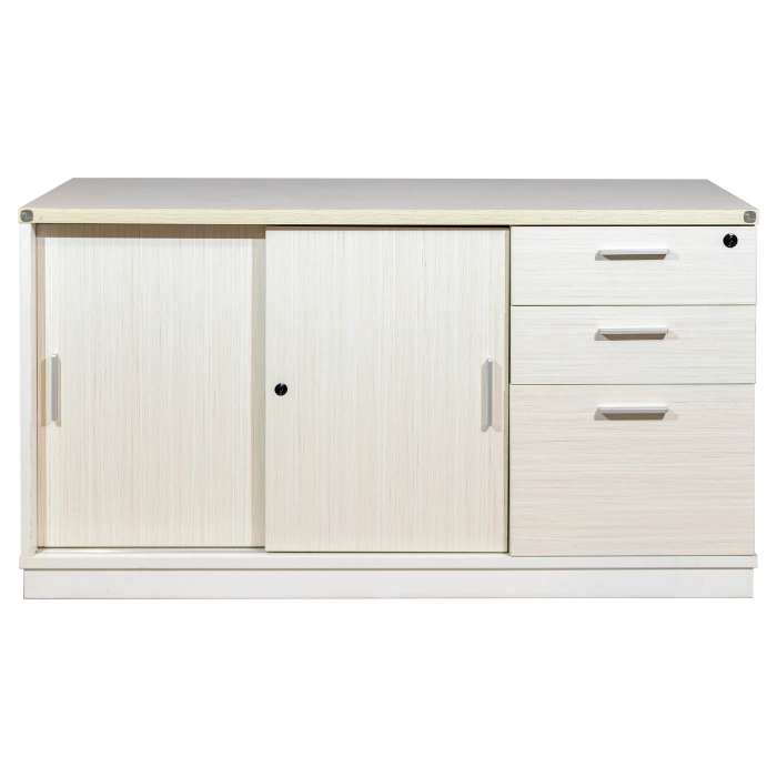 LEBEN RETURN DESK 1205 MOCHA OAK (U/2) - Gambar 4