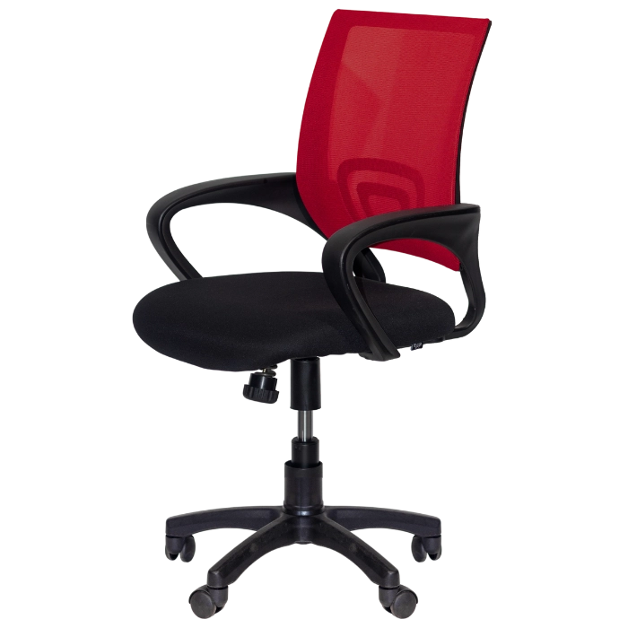 SANCHO STAFF CHAIR HT750BNY RED/BLACK - Gambar 5