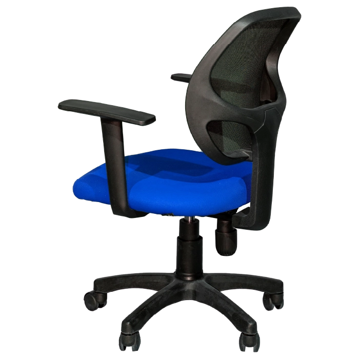 NEW SEFOURE STAFF CHAIR STL-90B BLUE/BLACK - Gambar 2
