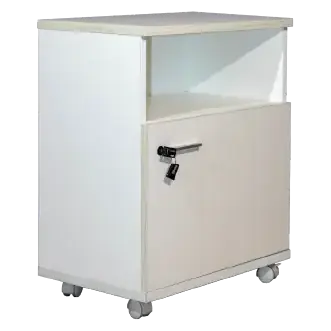 Leben Low Cabinet 0604 Dark Walnut/Dark Grey - Gambar 2