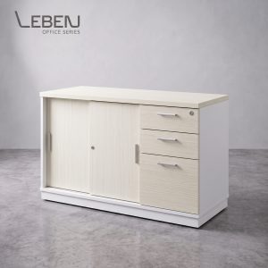 Leben Return Desk W/ Fixed Pedestal (U/2)