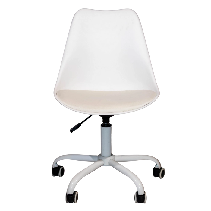 BLOKHUS TASK CHAIR WHITE - Gambar 2