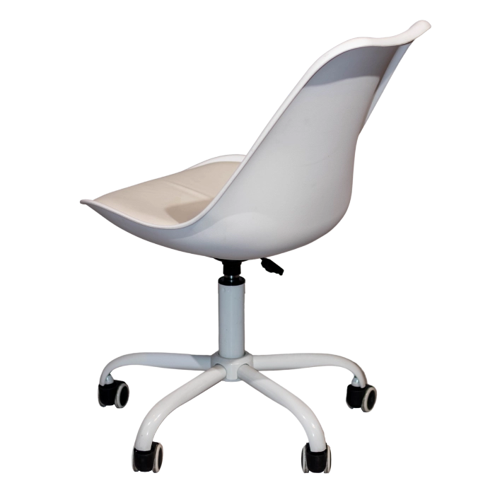 BLOKHUS TASK CHAIR WHITE - Gambar 3