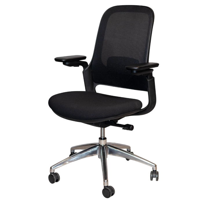 ATLAS LOW CHAIR 64x61x100 HT-7073BF BLACK - Gambar 2