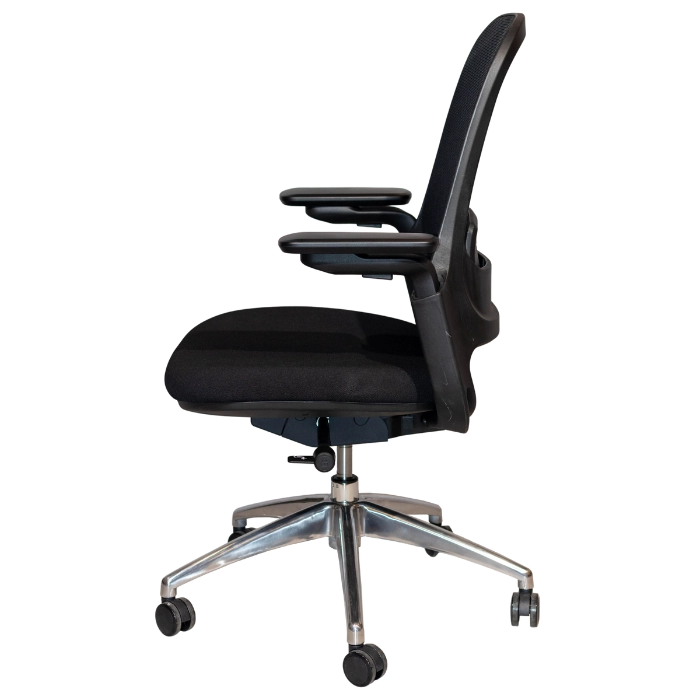 ATLAS LOW CHAIR 64x61x100 HT-7073BF BLACK - Gambar 3