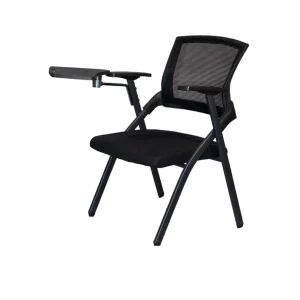 FENIX TRAINING CHAIR WITH TABLE STL121D BLACK